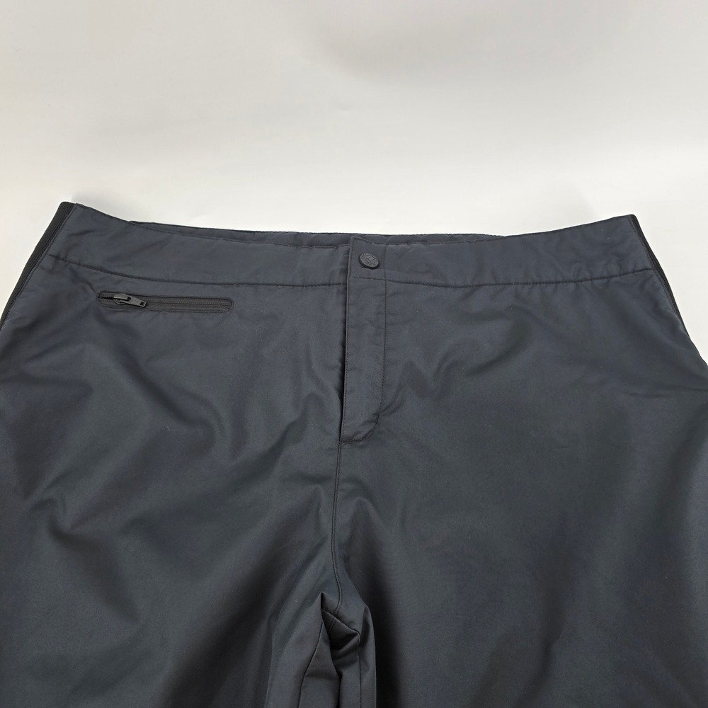 Obermeyer Ski Pants Women 16 Short Insulated Snow Pants Black 15182